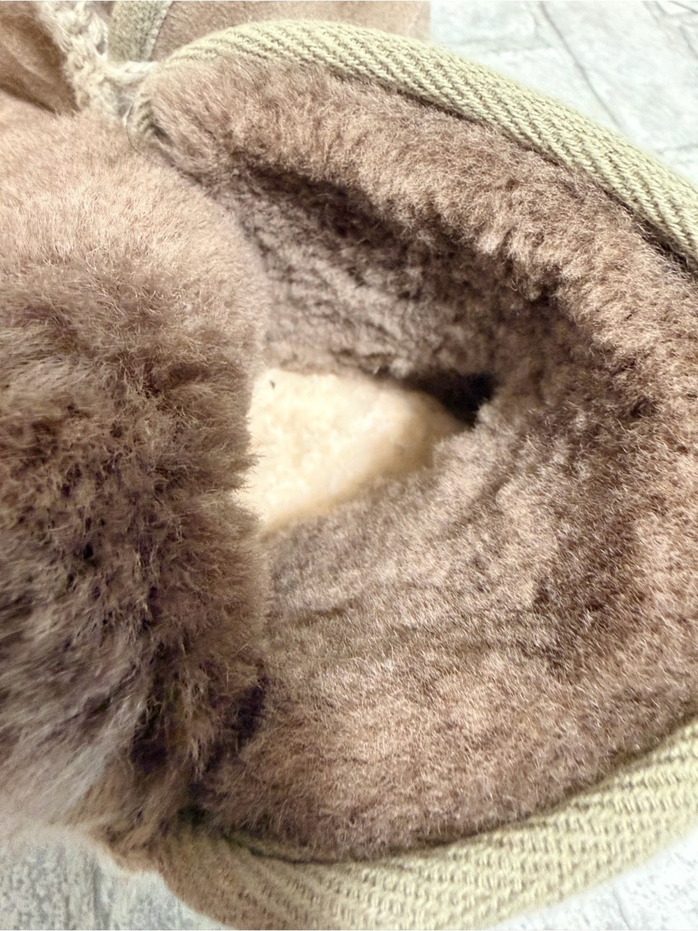 Eskimo shearling lined bootie Bold Glitter Logo size 39 - Picture 5 of 13